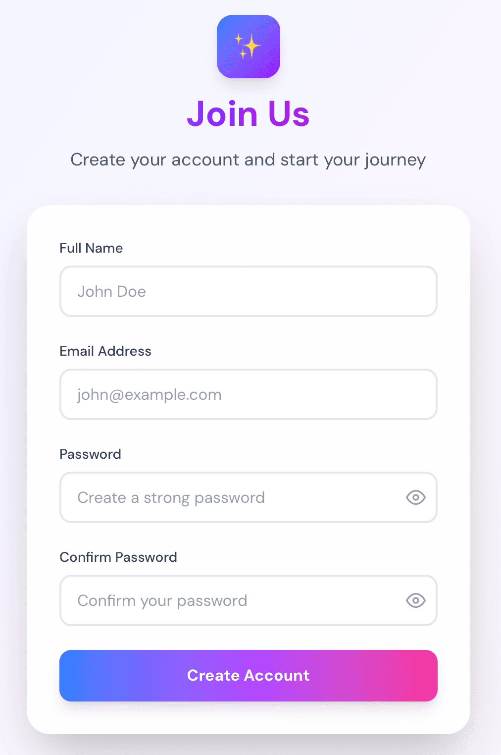 Sign Up Form - UI Challenge #1